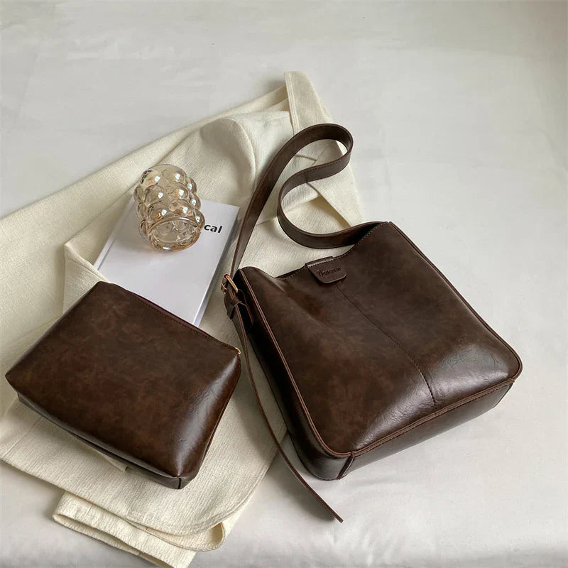 Ava Retro Tote Bag Sæt