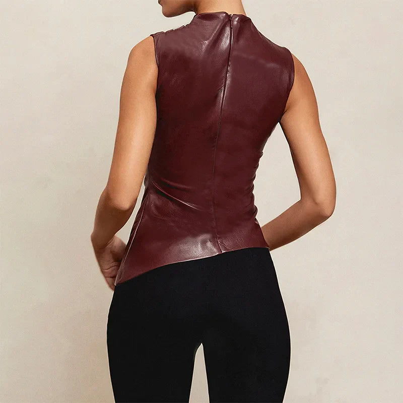 Vintage Pu Enkel Tank Top