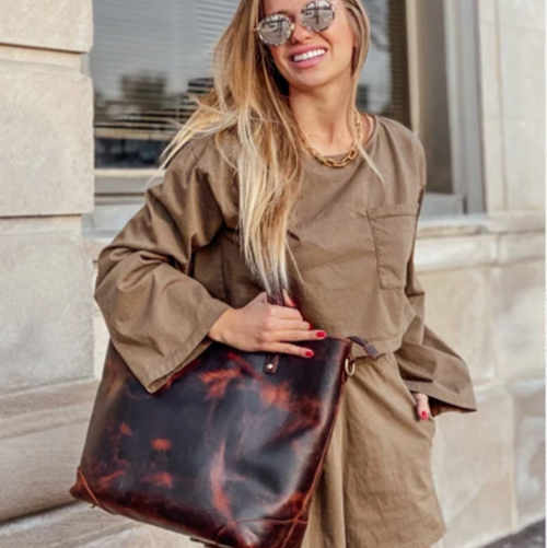 Jessica - Tidløs vintage skuldertaske