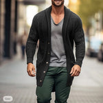 Nathan - Strikket Cardigan med Tekstur og Knapper