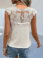 Stilfuld t-shirt til kvinder med blondedetaljer