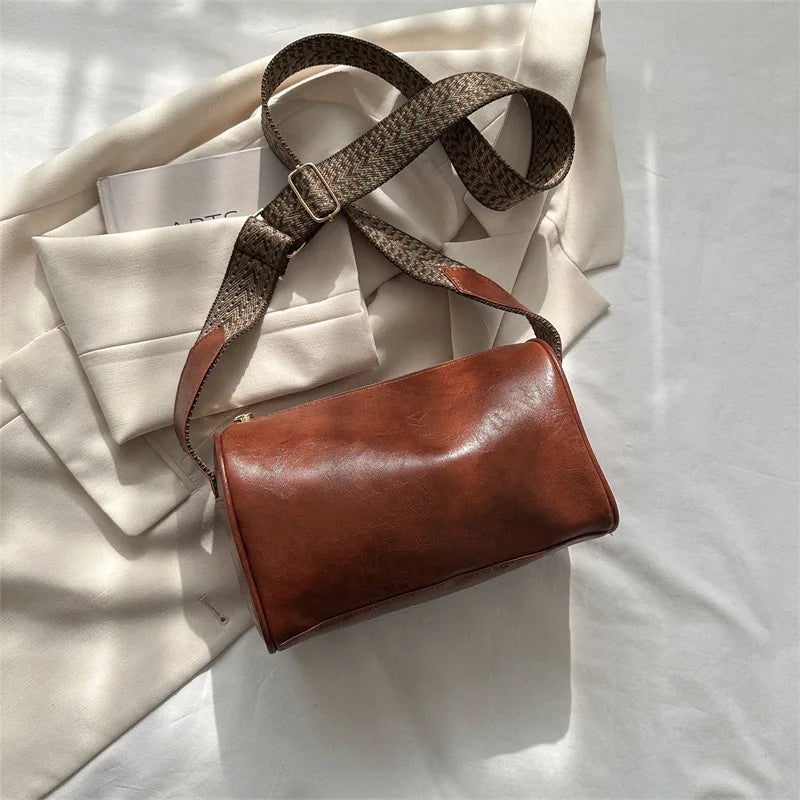 Luna Retro Skulder Tote Taske
