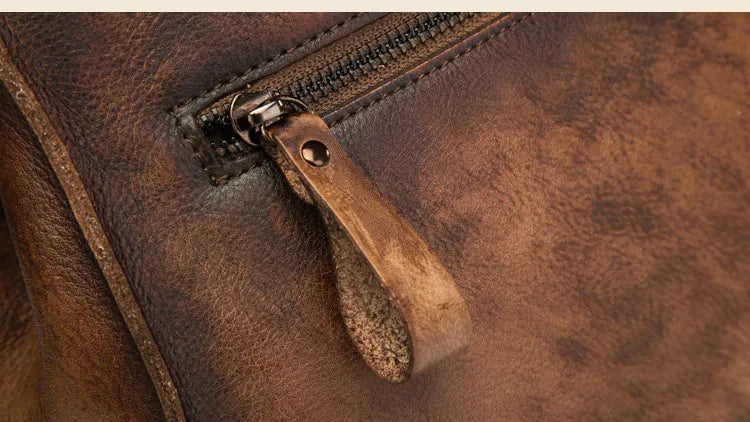 Loyola Leather Convertible Backpack & Shoulder Bag til kvinder - One Size
