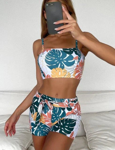 EMERY - Strandtøj med blomsterprint