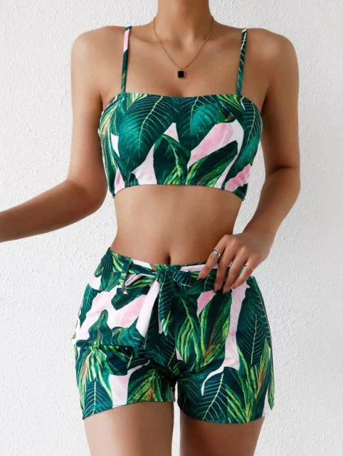 EMERY - Strandtøj med blomsterprint