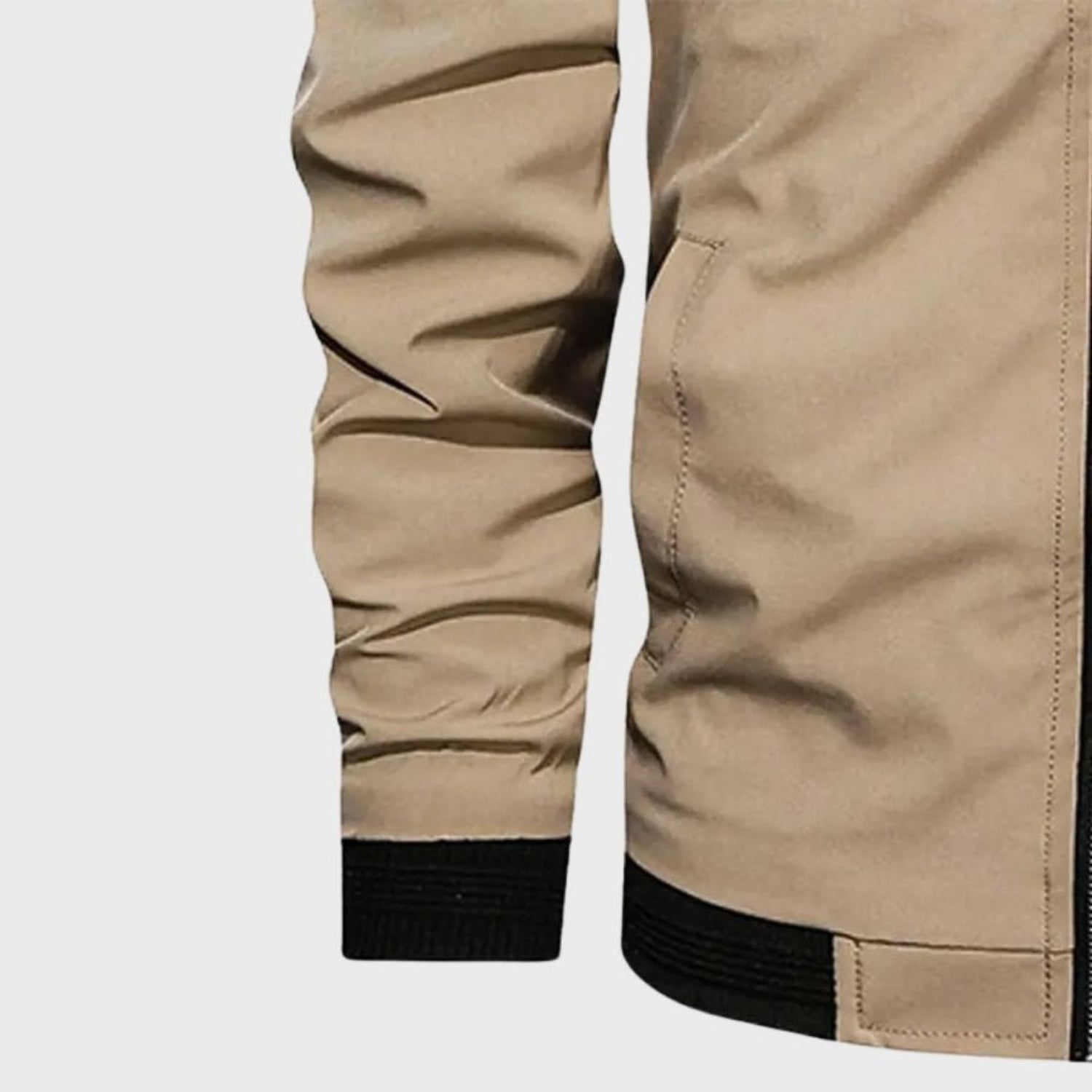 Slim-fit jakke med ærmelommer til mænd