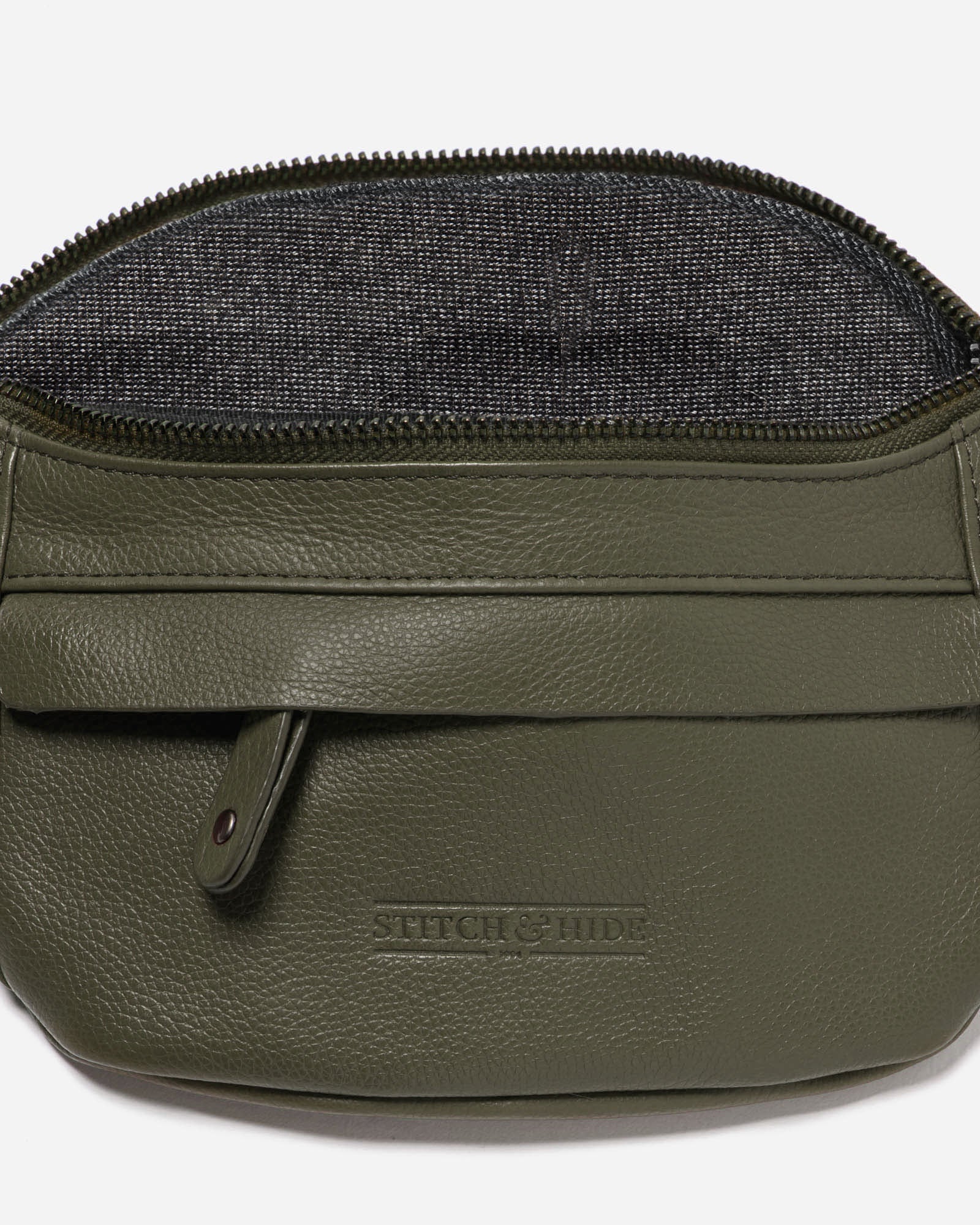 Stitch & Hide Bailey læder hoftetaske