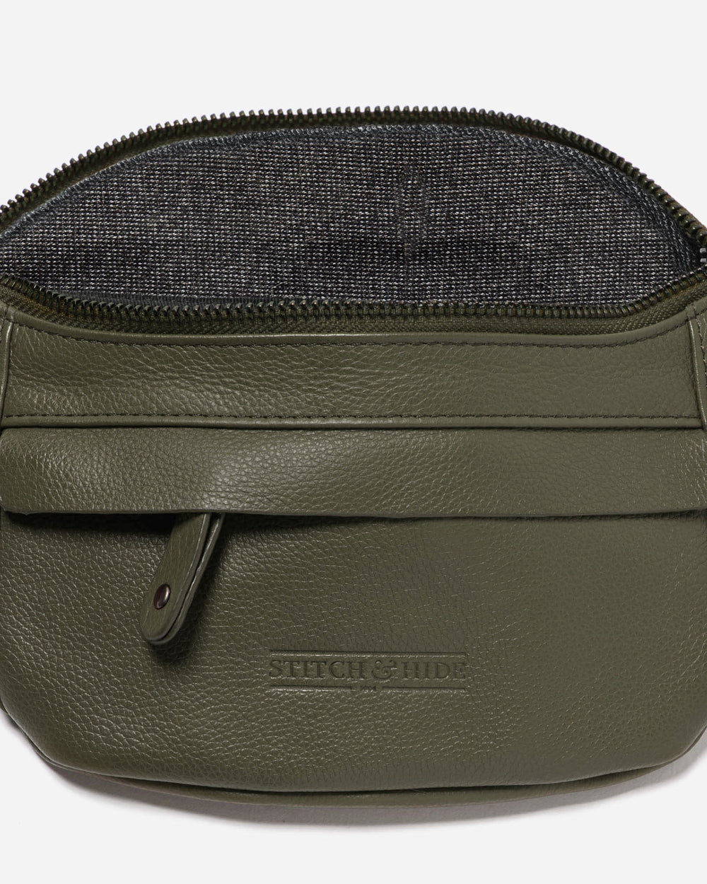 Stitch & Hide Bailey læder hoftetaske