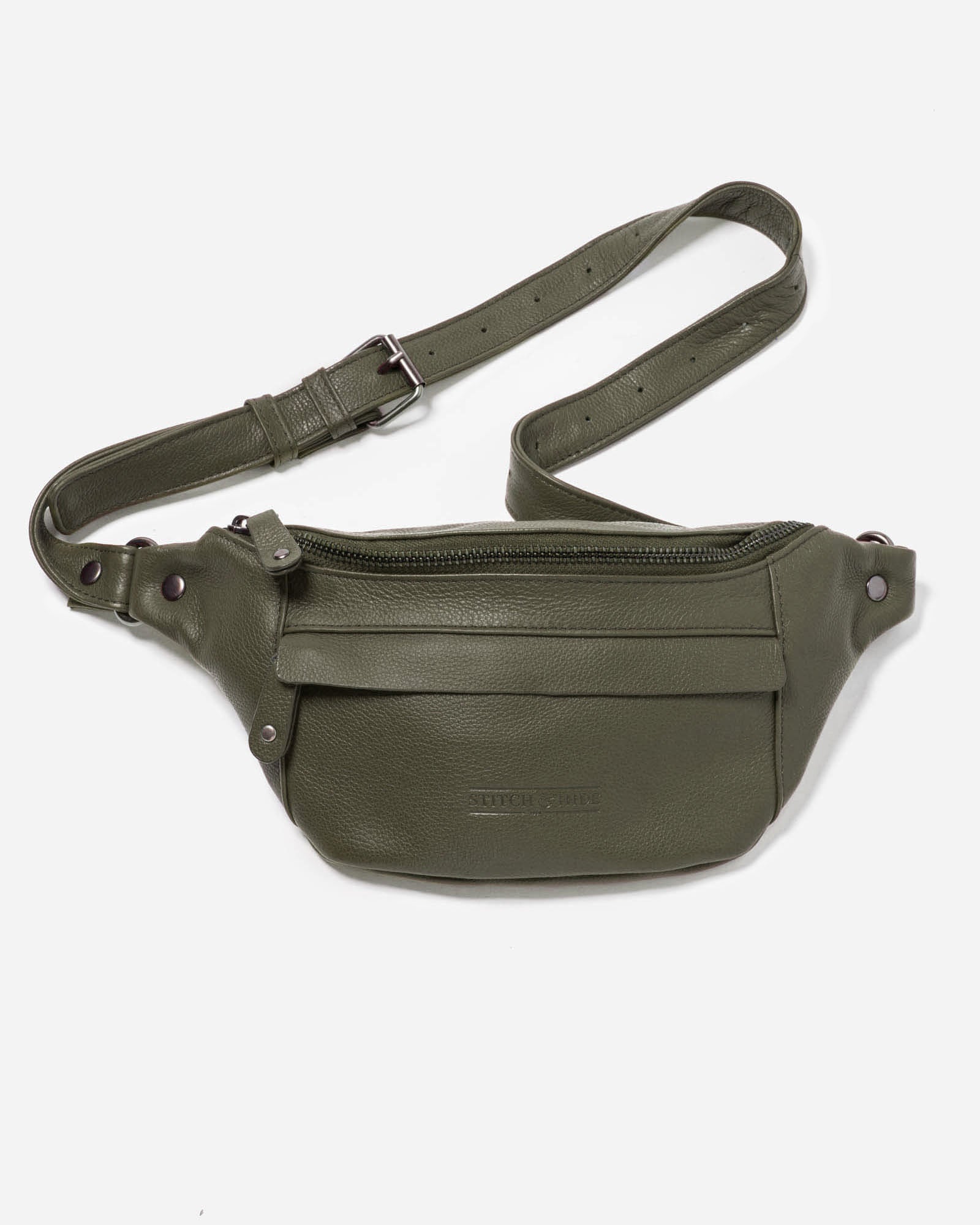 Stitch & Hide Bailey læder hoftetaske