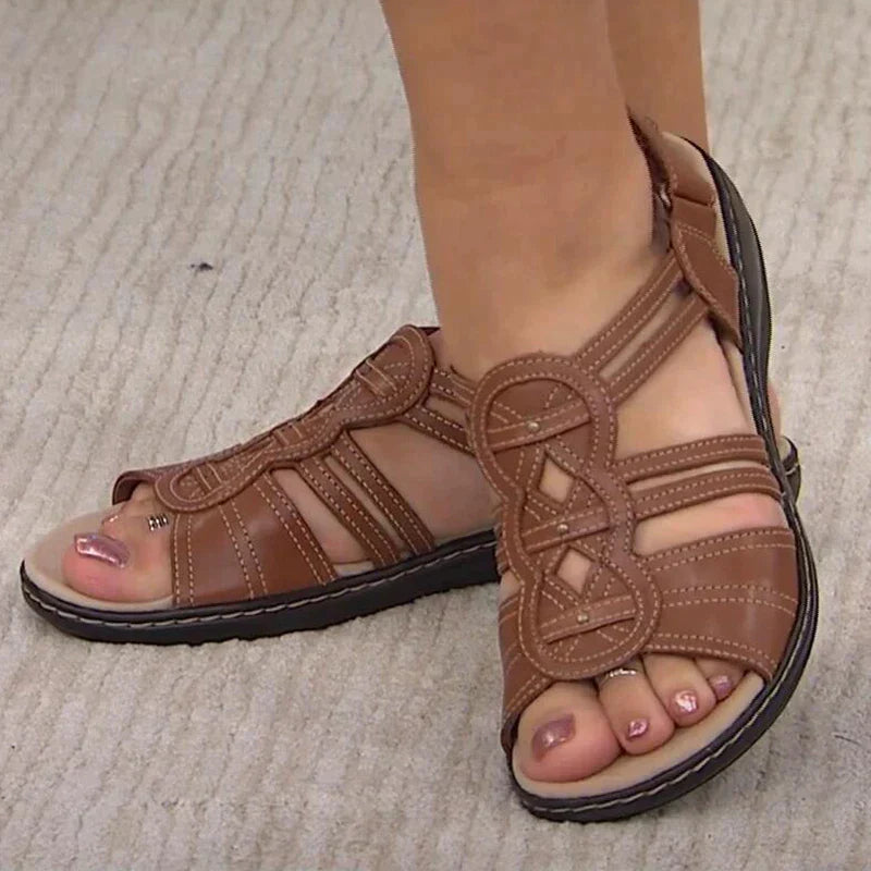 CLARITA - Ortopædiske sandaler med åbne tæer
