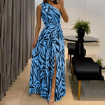 Dana - Elegant One Shoulder Maxikjole
