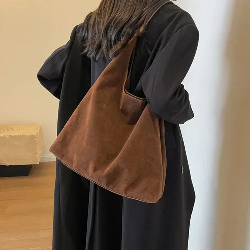 Edna - Casual og blødt design fløjlsbukser taske