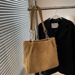 Corduroy Skuldertaske