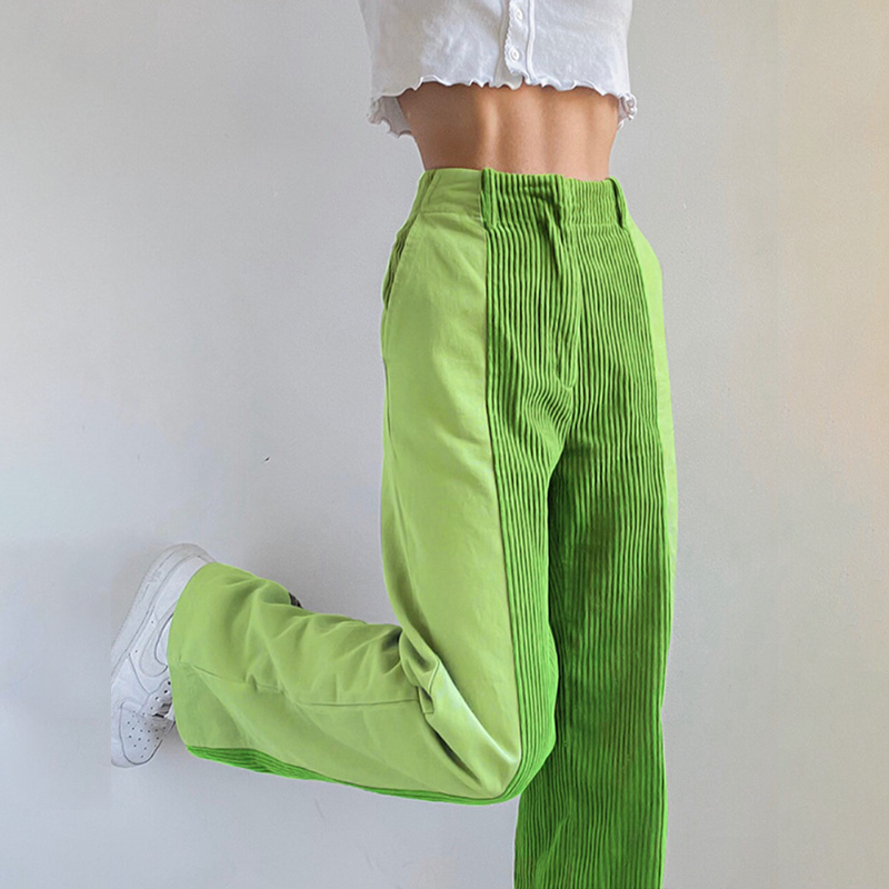 Jasmine | Styliske lige bukser i corduroy