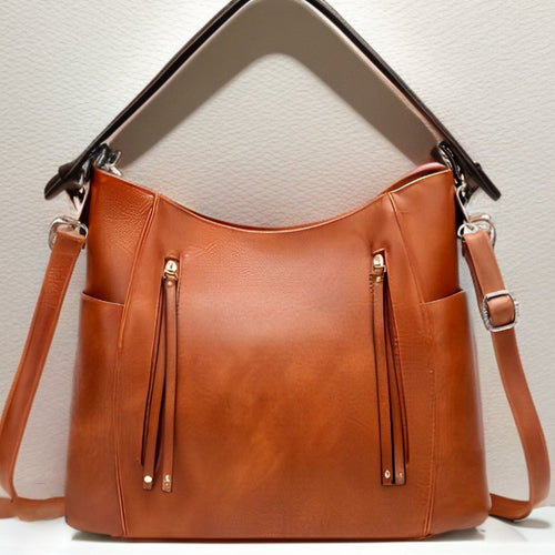 Nole | Elegant vintage lædertaske