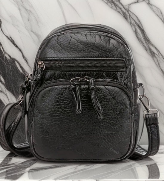 Maye | Casual læder crossbody-taske