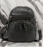 Maye | Casual læder crossbody-taske