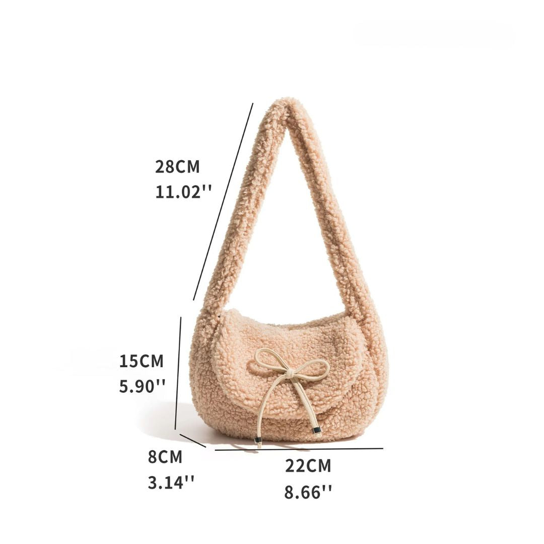 Nora Faux Fur Shoulder Bag