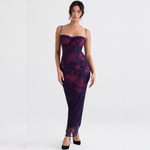 Blonde Maxi Kjole | Figursyet & Elegant | Perfekt til Aftenen