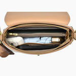 Safira Vegan Leather Shoulder Bag