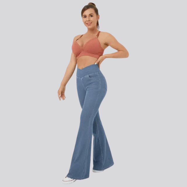 Lea | Høj talje flare leggings
