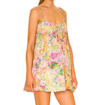 Felicity - Flowy akvarel cami-kjole med blomstertryk