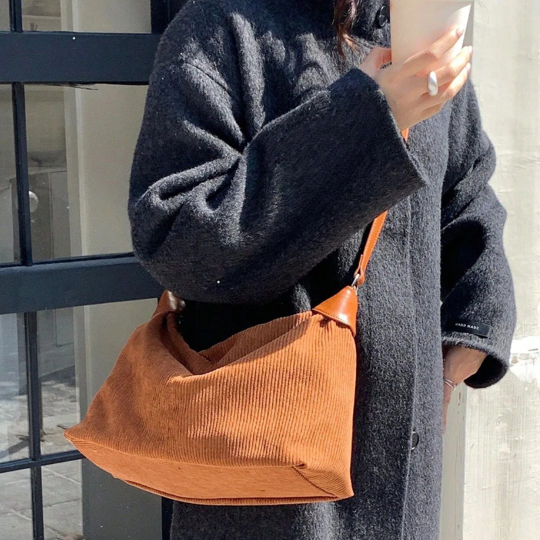 Aria Corduroy Crossbody Bag