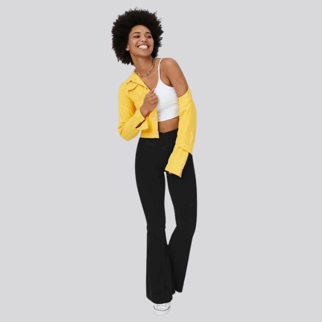 Lea | Høj talje flare leggings