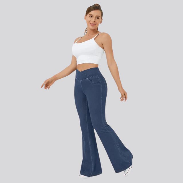 Lea | Høj talje flare leggings