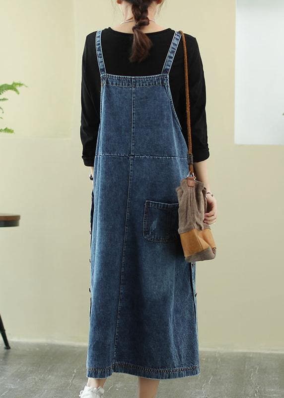 Colette - Denimblå tunikakjole