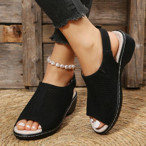 ELISSA - Ortopædiske sandaler med peeptoe