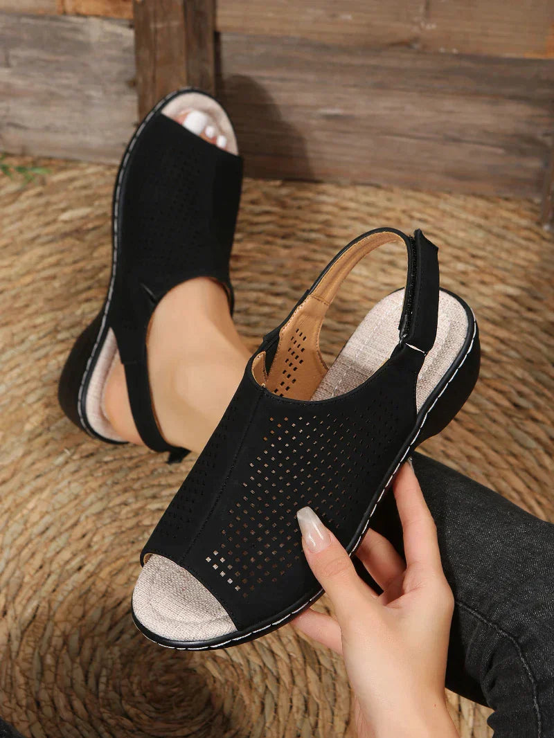 ELISSA - Ortopædiske sandaler med peeptoe