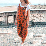 BELLA - Jumpsuits med leopardprint