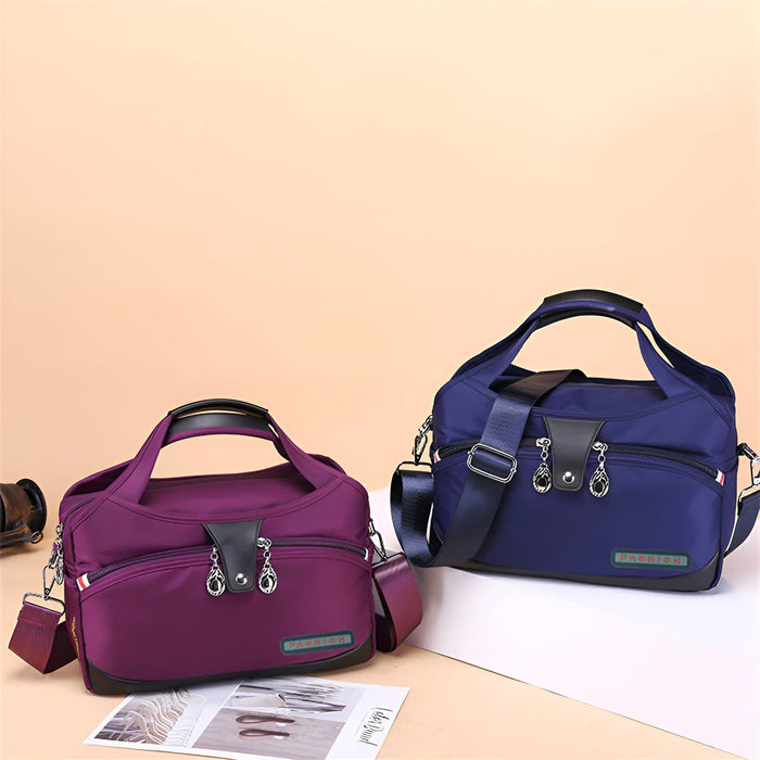 Alsidig vandtæt crossbody-taske med anti-tyverifunktioner