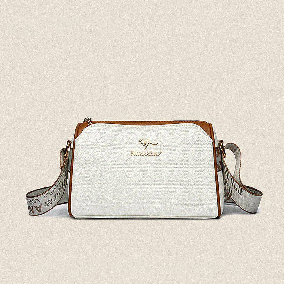 Andersen Crossbody Taske - Med moderigtigt diamantmønster