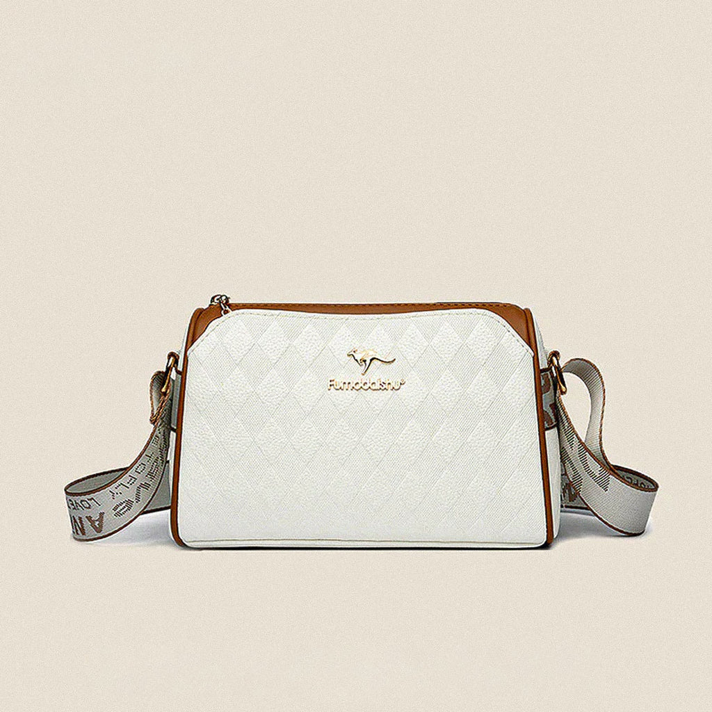 Andersen Crossbody Taske - Med moderigtigt diamantmønster