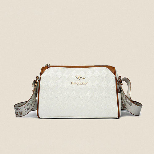 Andersen Crossbody Taske - Med moderigtigt diamantmønster