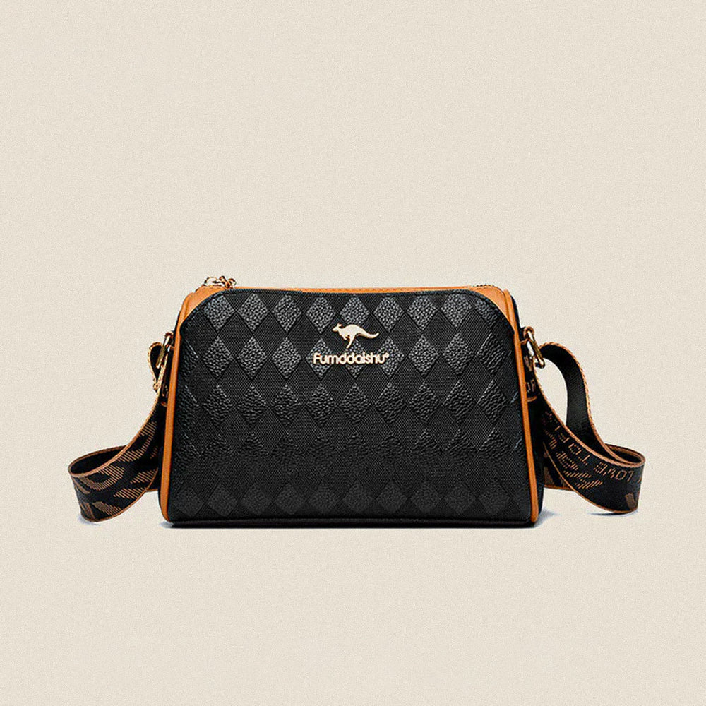 Andersen Crossbody Taske - Med moderigtigt diamantmønster