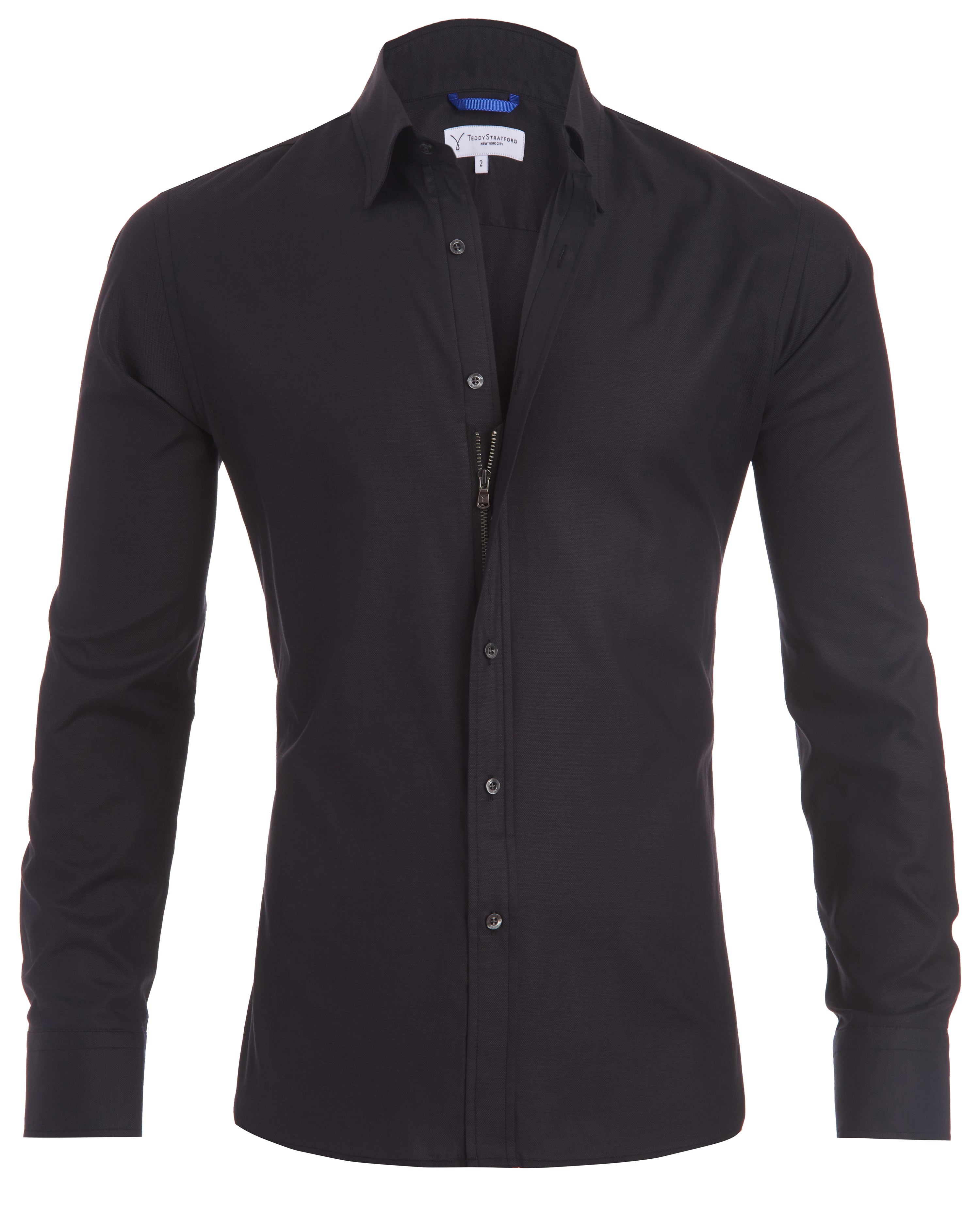 Herre Zip Fit Skjorte - Tristan