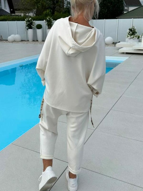Casual Lounge Sæt med Hætte | Blødt & Komfortabelt | Afslappet Elegance