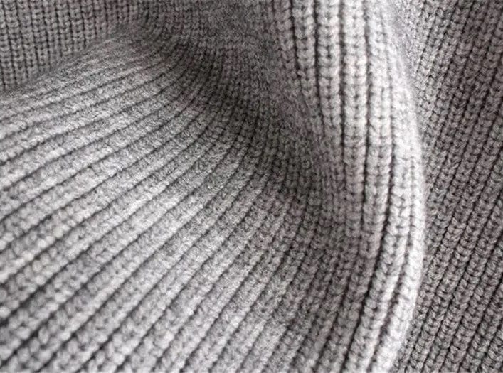 Adair - Strikket sweater med langærmet to-delt overdel