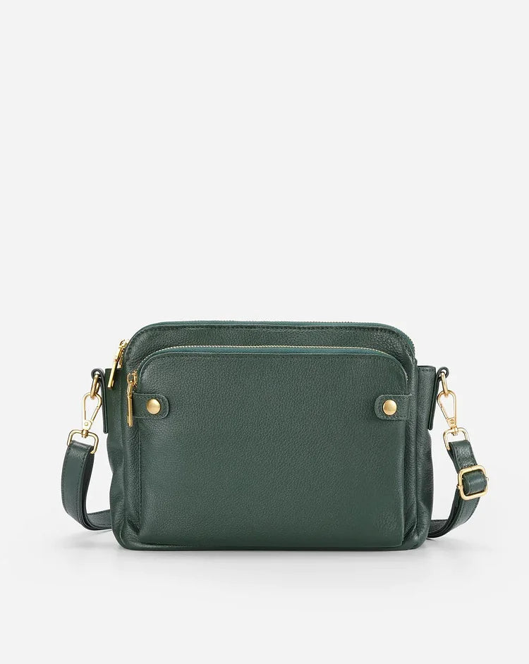Crossbody-skuldertasker i læder - Scarlet