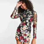 Aisha | blomstret kjole