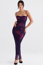 Blonde Maxi Kjole | Figursyet & Elegant | Perfekt til Aftenen