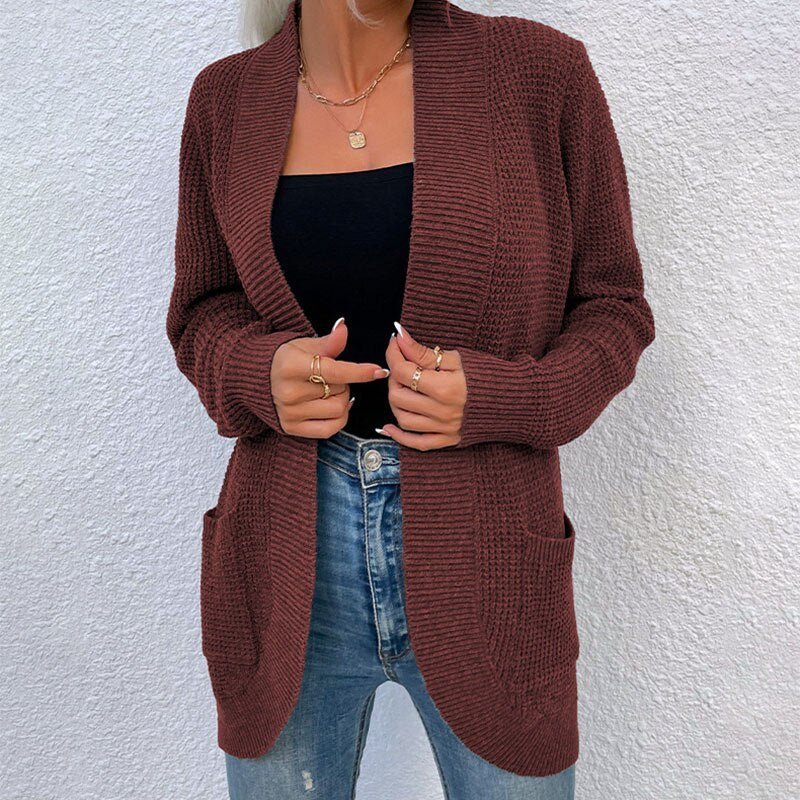 Amber | Blød cardigan-sweater