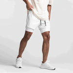 Åndbare fitnessshorts med lommer | Komfortable og elastiske!