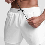 Åndbare fitnessshorts med lommer | Komfortable og elastiske!