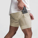 Åndbare fitnessshorts med lommer | Komfortable og elastiske!