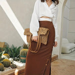 Dewi Woven Beach Bag