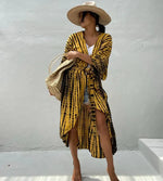 Beach Cover Up for Swimwear Women's Tie Dye Kimono